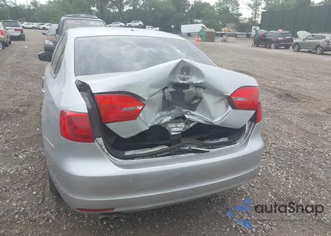 2012 Volkswagen Jetta 2.0L S из США, поврежденный, VIN 3VW2K7AJ4CM402511